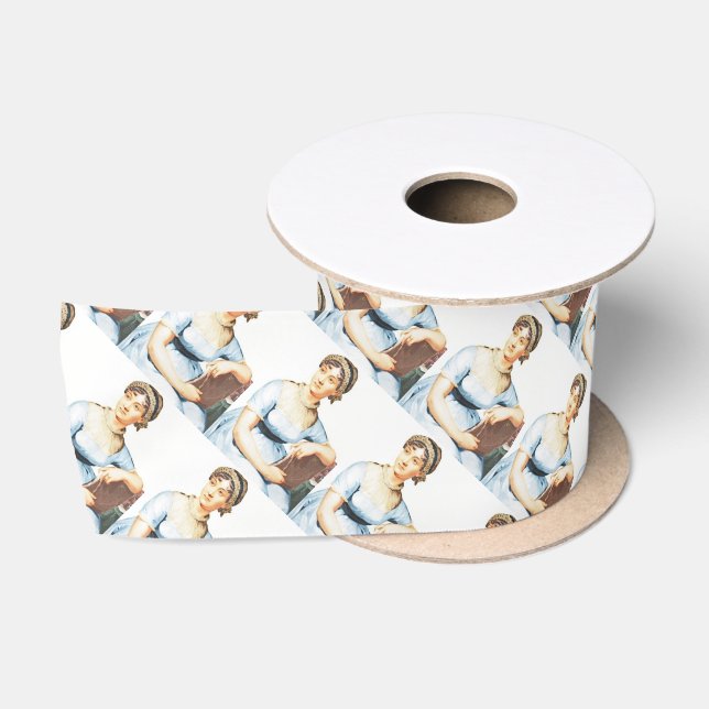 En Satin Jane Austen Thème Anniversaire Tea Party Ruban (Bobine)