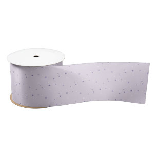 En Satin nuances de ruban de points violets
