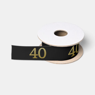 En Satin Numéro 40 du ruban satiné