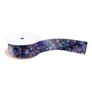 En Satin ruban arc-en-ciel