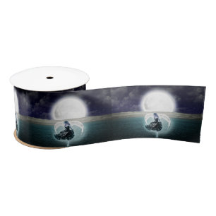 En Satin ruban d'ange de la lune goth