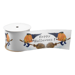 En Satin Ruban de citrouilles d'Halloween