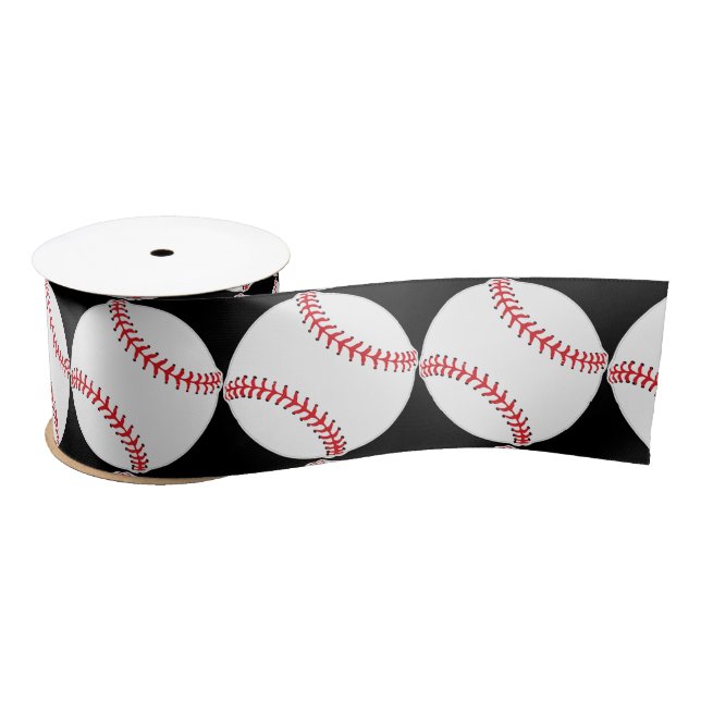En Satin Ruban de conception de base-ball (Bobine)