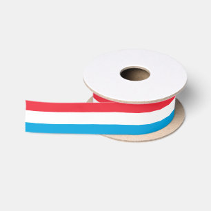 En Satin Ruban de drapeau de Luxembourgeois