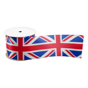 En Satin Ruban de drapeau d'Union Jack