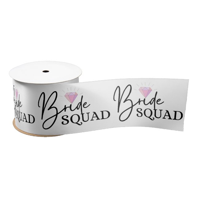 En Satin Ruban de la Team de la Mariée  (Bobine)