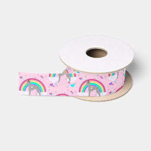 En Satin Ruban de licorne de lévrier italien, ruban de