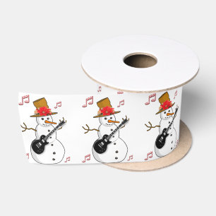 En Satin Ruban de Noël, Bonhomme de neige