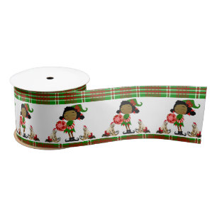 En Satin Ruban de Noël, Elfe Africain