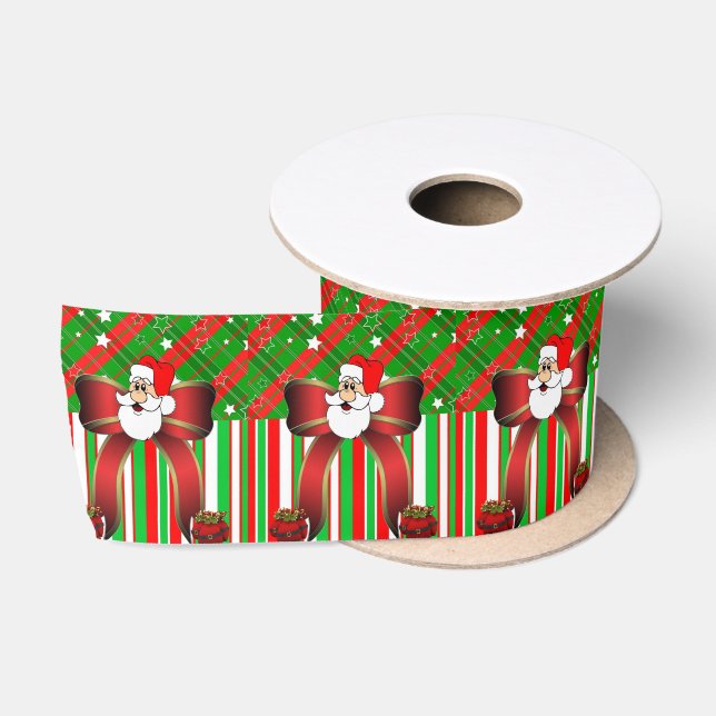 En Satin Ruban de Noël, Joyeux Noël Père Noël (Bobine)