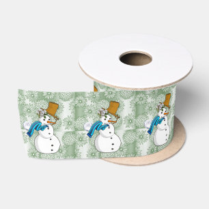 En Satin Ruban de Noël, Snowman