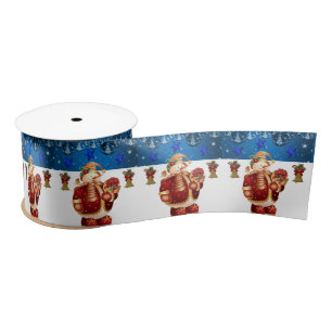 En Satin Ruban de Noël, Snowman