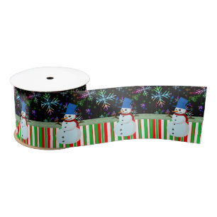 En Satin Ruban de Noël, Snowman