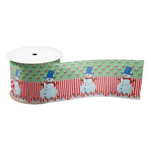 En Satin Ruban de Noël, Snowman