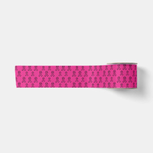 En Satin Ruban de sensibilisation au cancer du sein