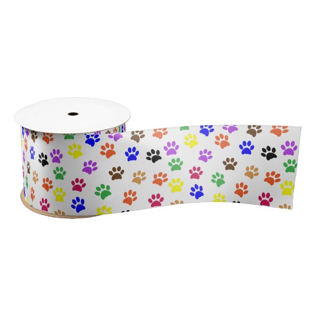 En Satin ruban des pattes de chat (Bobine)