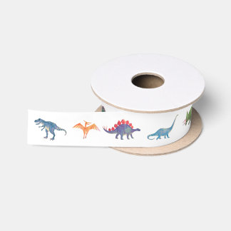 En Satin Ruban Dinosaures | Parti Popobell