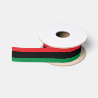 Ruban drapeau panafricain et afro-américain de l'U