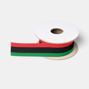 En Satin Ruban drapeau panafricain et afro-américain de l'U
