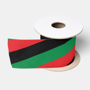 En Satin Ruban drapeau panafricain et afro-américain de l'U