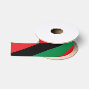 En Satin Ruban drapeau panafricain et afro-américain de l'U