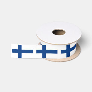 En Satin Ruban du drapeau finlandais, Finlande patriotique
