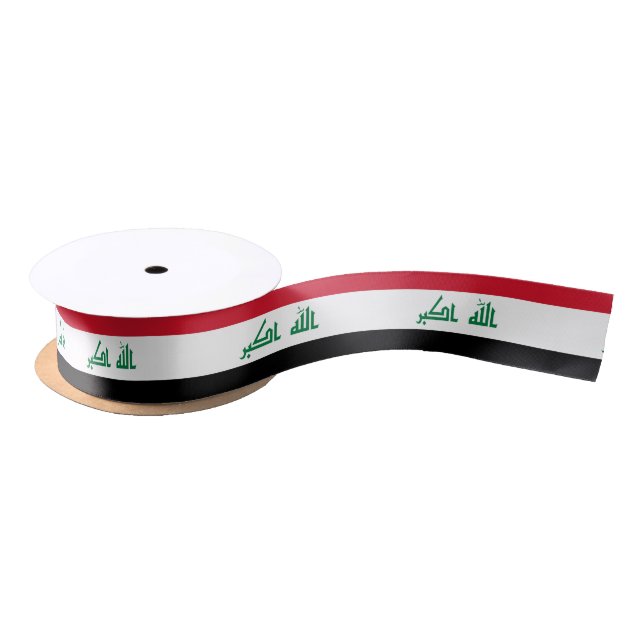 En Satin Ruban du drapeau irakien (Bobine)