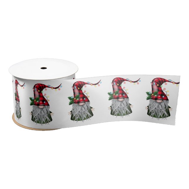 En Satin Ruban Gnome Cheer (Bobine)
