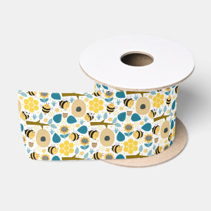 En Satin Ruban joli d'abeille à miel