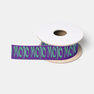 En Satin Ruban mauve mojo