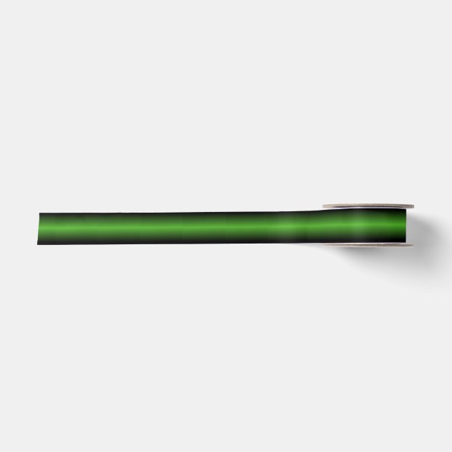 En Satin Ruban noir et vert (Devant)