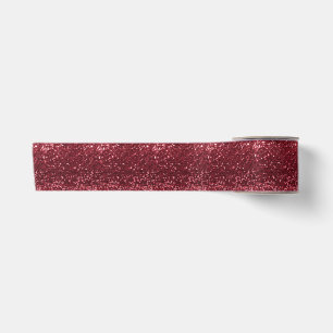En Satin Ruban rouge pailleté pour la fête de l'Indépendanc