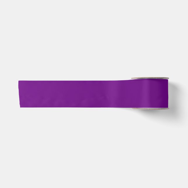 En Satin Ruban Violet (Devant)