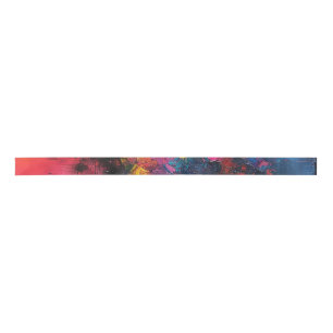 En Satin Vibrant ruban Abstrait d'enveloppement de couleur