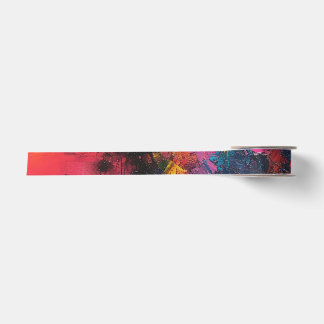 En Satin Vibrant ruban Abstrait d'enveloppement de couleur 