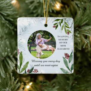 En souvenir affectueux de maman, décoration commém