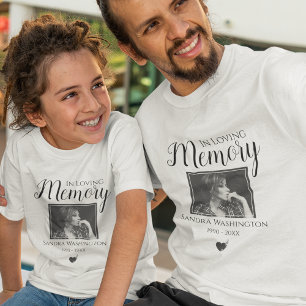 En Souvenir   T-Shirt de Service de Mémorial de Ph