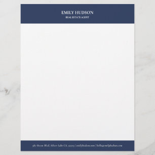 En-tête De Lettre Agent immobilier