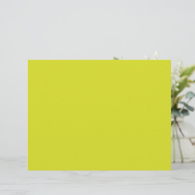En-tête De Lettre Arrière-plan jaune plat – Texture de rentrée scola (Debout devant)