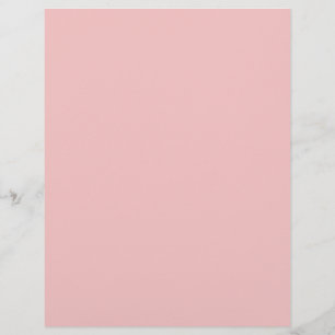 En-tête De Lettre Bébé rose (couleur solide)