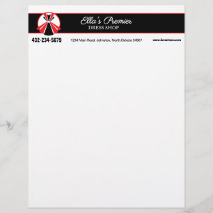 En-tête De Lettre Boutique de robe