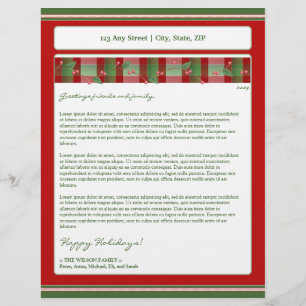 En-tête De Lettre Bulletin annuel des Fêtes En-tête : saint plaid
