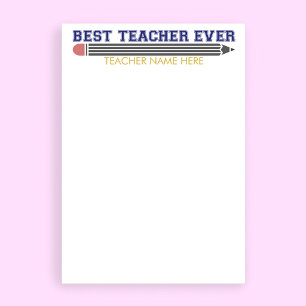 En-tête De Lettre Cadeau personnalisé Meilleur Professeur - Cadeau P