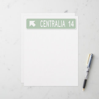 En-tête De Lettre Centralia PA