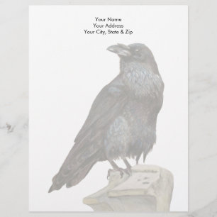 En-tête De Lettre Corbeau