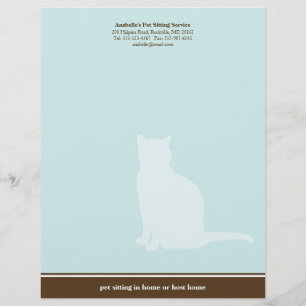 En-tête De Lettre Coutume se reposante de service d'animal familier