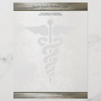 En-tête De Lettre Customisable Médecin Médicale Docteur en chef