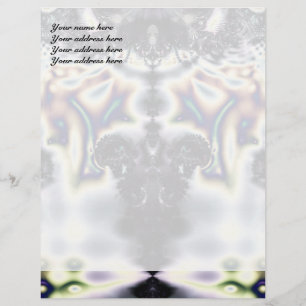 En-tête De Lettre Customisable Nuit Violette