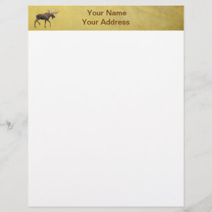 En-tête De Lettre Customisée Bull Moose