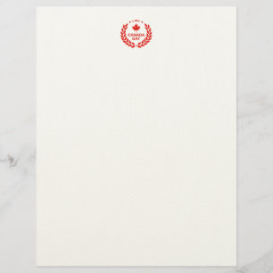 En-tête de lettre de la couronne de la fête du Can